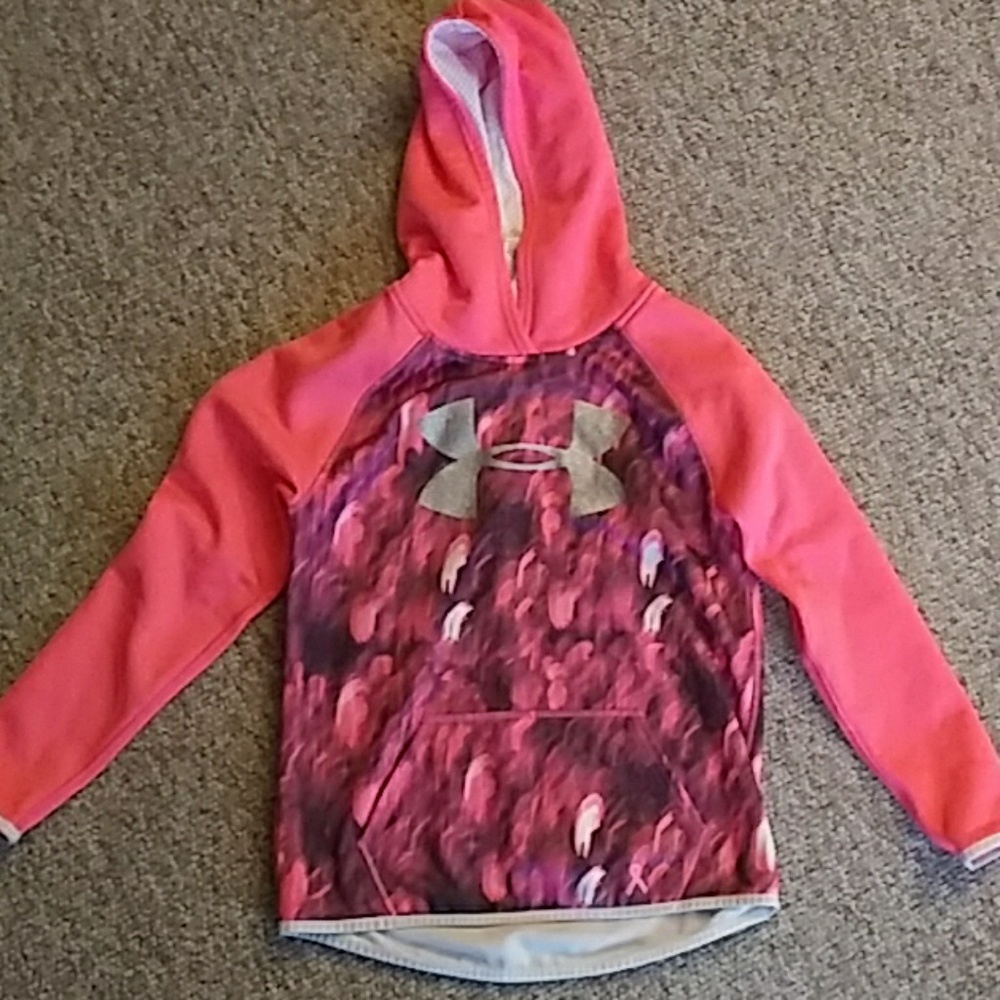 Gently used Under Armour girls hoodie